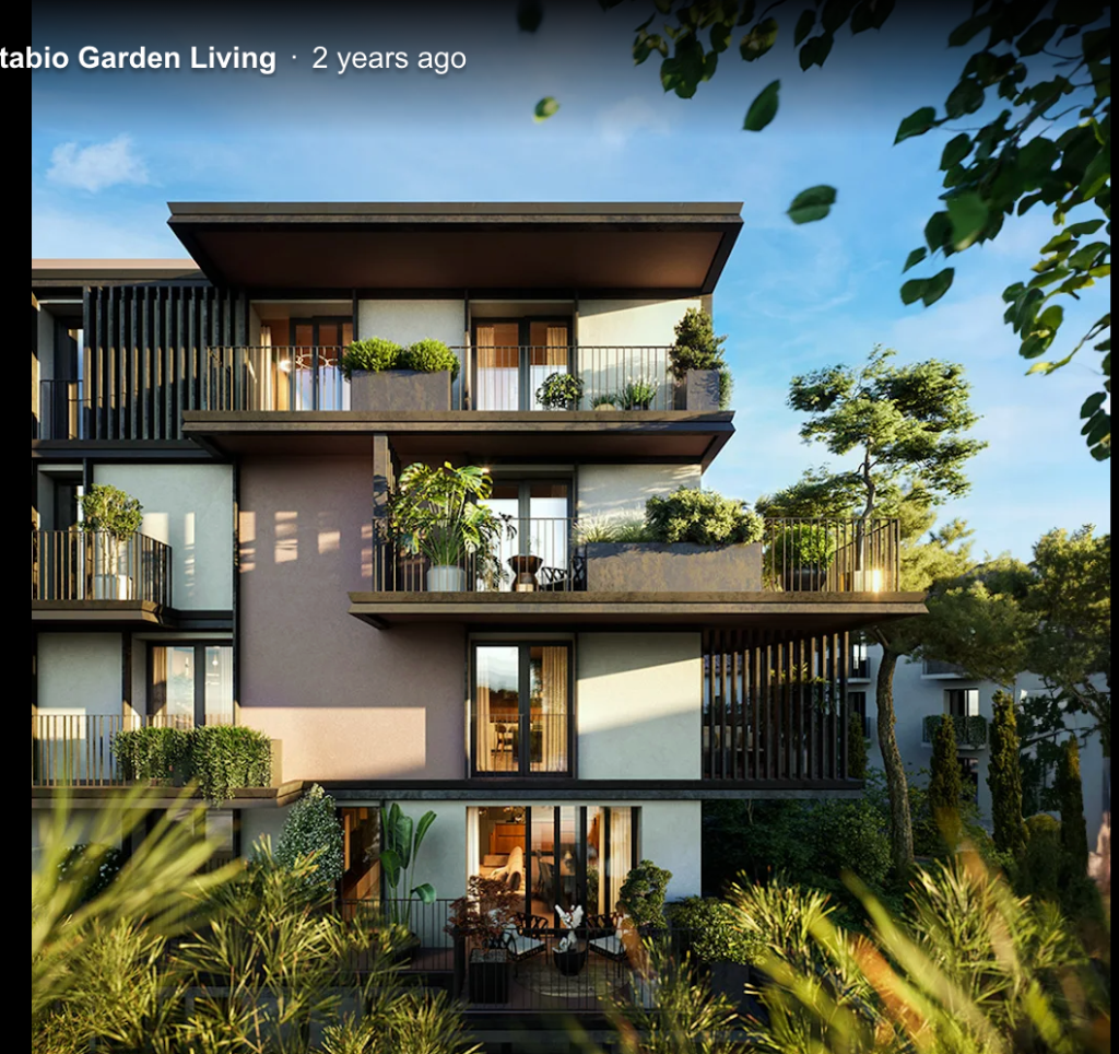 Stabio Living Garden - facciata giardino